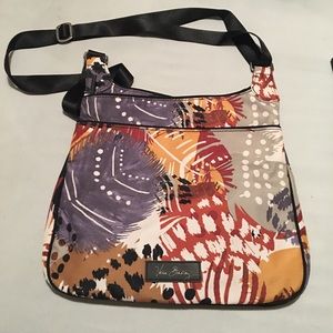 Vera Bradley Painted Feathers Crossbody